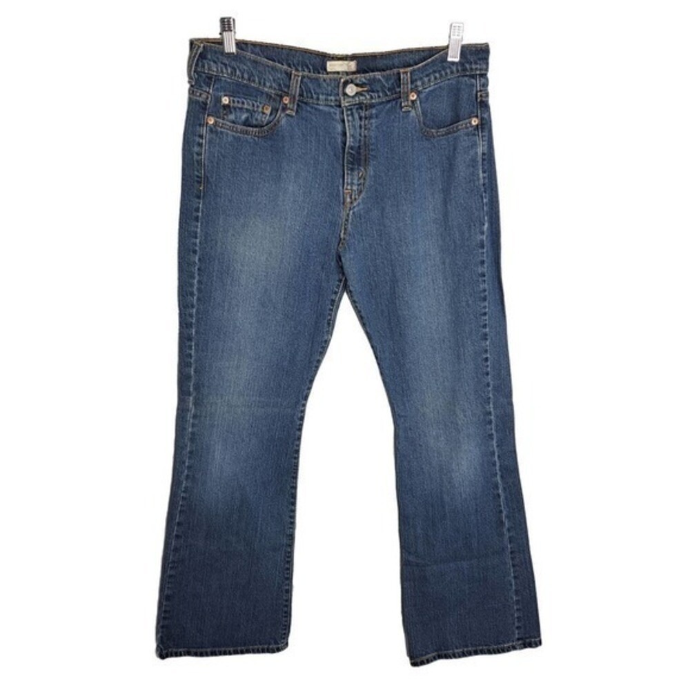 Levis 515 Bootcut Jeans Women 14 Med Wash High Rise‎ Stretch Denim Retro Vintage